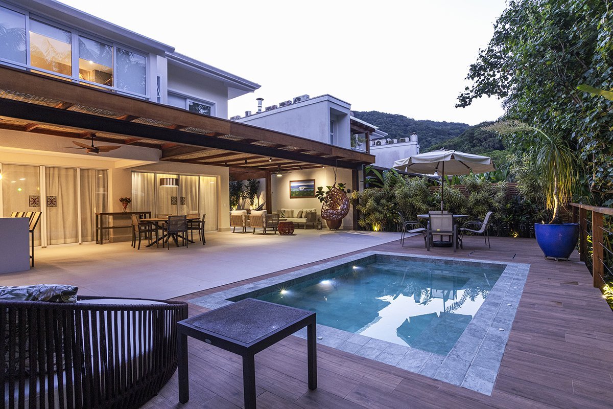 Projeto Área Externa com Piscina