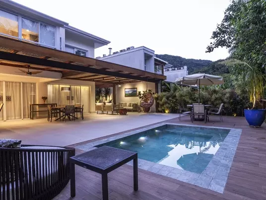 Projeto Área Externa com Piscina
